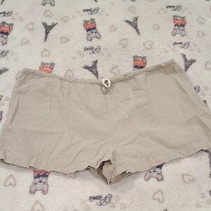 Victoria Secret Light Tan Sleep Shorts